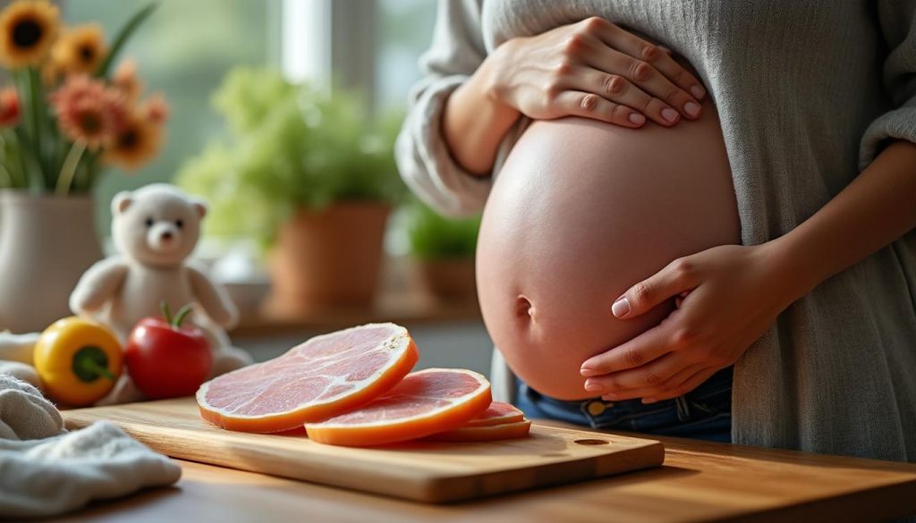 découvrez les précautions essentielles à prendre concernant la consommation de jambon blanc pendant la grossesse pour assurer la santé et la sécurité de votre bébé.